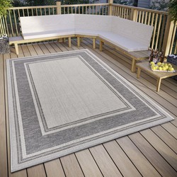 Buitenkleed - Cast Beige/Grijs - 63 X 120 CM