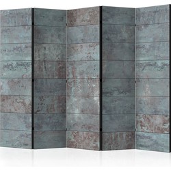 Kamerscherm  - Turquoise Concrete 225x172 cm