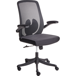 Beliani OVERLORD - Bureaustoel-Zwart-Mesh