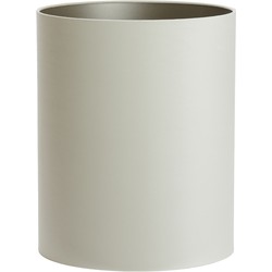 Light&living Kap cilinder 40-40-49 cm VELOURS off white