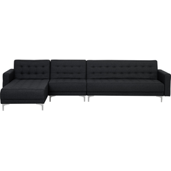 Beliani ABERDEEN - Modulaire Sofa-Grijs-Polyester