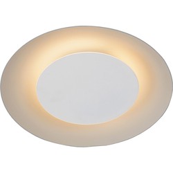 Witte plafondlamp 21,5 cm LED 7W 2700K