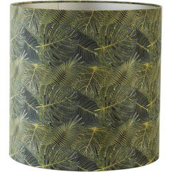 Light & Living - kap - Amazone - groen - textiel - Ø 45cm - E27 - 2247617