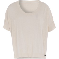 Knit Factory Senna Gebreide Top - Beige - 36/44