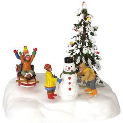 Weihnachtsfigur Frolic in the snow - LEMAX