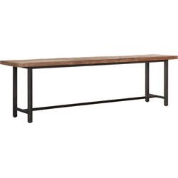 DTP Home Bench Beam,47x165x35 cm, 3 cm recycled teakwood top