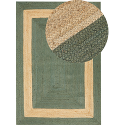 KARAKUYU - Vloerkleed - Groen - 160 x 230 cm - Jute