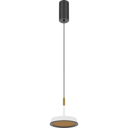 Maytoni - Hanglamp El - Wit met goud - Ø15,3