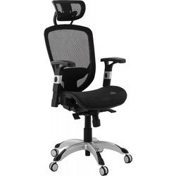 Ergonomische bureaustoel TYPHON 66x66x127 cm Zwart