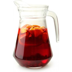 Glazen sangria kan 1,6 liter - Schenkkannen