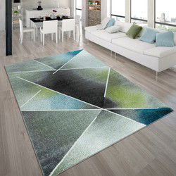 Laagpolig Vloerkleed - Eceria - Geo Modern - Multi - 230x320 cm