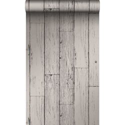 Origin Wallcoverings behang sloophout planken donkergrijs - 53 cm x 10,05 m - 347552
