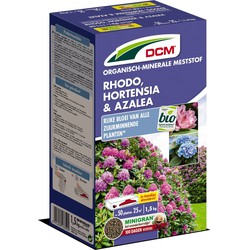Dünger Rhodo, Hortensien, Azaleen & alle säureliebenden Pflanzen 1,5 kg - DCM