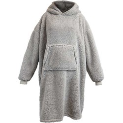 Unique Living - Hoodie Teddy Chateau Grey -70x110cm