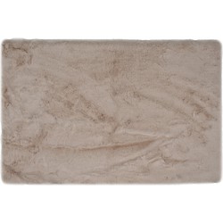 Clayre & Eef Badmat 40x60x2 cm Beige Polyester