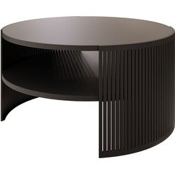 Meubella - Salontafel Fender - Zwart - 75 cm
