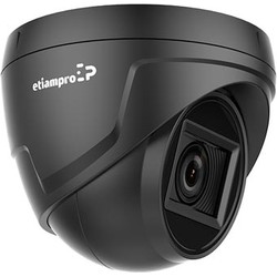 Hd cctv-camera hd tvi dome varifocale lens zwart