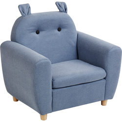 Beliani FARUM - Kinderstoel-Blauw-Polyester