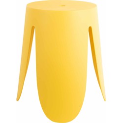 Poef Stool Ravish - Geel - Ø43cm