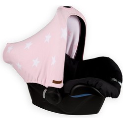 Baby's Only Autostoel zonnekap - Zonnescherm Maxi Cosi 0+ Star - Baby Roze/Wit