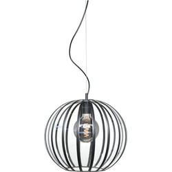 Highlight - Giro - Hanglamp - E27 - 30 x 30  x  190cm - Zwart