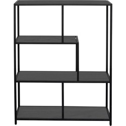 Wandkast Loftie Black 77x100cm