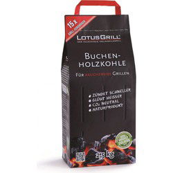 LotusGrill Houtskool Beuken zak - 2.5 kg