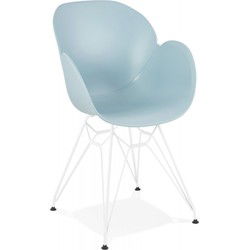 Moderne stoel FIDJI 575x59x85 cm Blauw