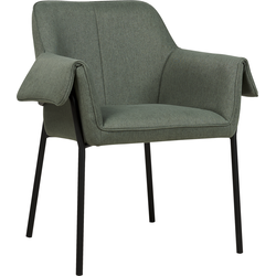 Beliani ARLA - Fauteuil-Groen-Polyester