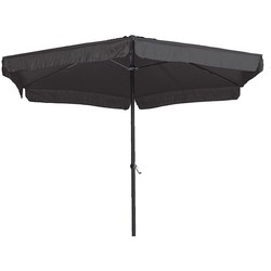 Garden Impressions Delta parasol Ø300 - donker grijs