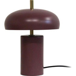 Tafellamp Joya - Dark mauve - 18x18x24cm