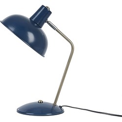 Leitmotiv Hood Tafellamp Metaal 37,5 x 19 cm - Donkerblauw