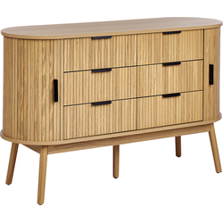 Beliani SELAH - Commode-Lichte houtkleur-MDF