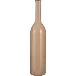 Mica Decorations Vaas Rioja - 21x21x100 cm - Glas - taupe