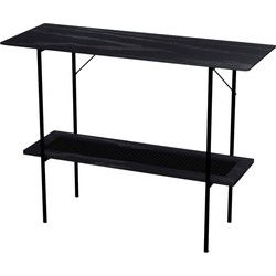 Sidetable Zwart - 110xx37x75cm - Pensacola