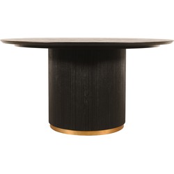 PTMD Xelle Brown dining table