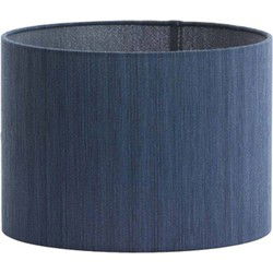 Light & Living - kap - Harper - blauw - textiel - Ø 25cm - E27 - 2225983