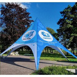 Bereken zelf het bedrukken Stertent Vega diameter 16 mtr