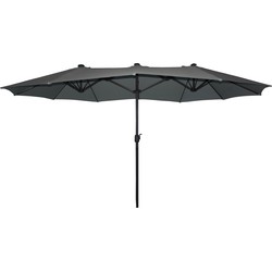 SenS-Line - Marbella Parasol Grijs 270x450 Cm - Grijs