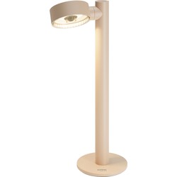 Sompex | tafellamp RONDA| zand | oplaadbare tafellamp|