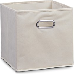 Zeller kastmanden - Beige - vierkant - 32 x 32 cm - opbergmand - Opbergmanden