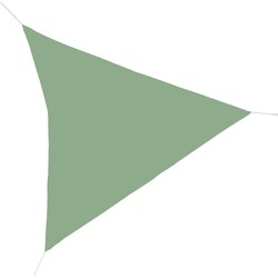 Schaduwdoek Driehoek 5x5x5x Groen