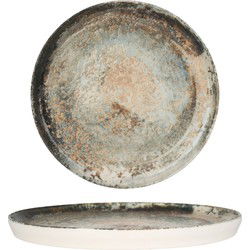 Rinart Dessertbord - Obvara - Porselein - 24 cm - set van 6