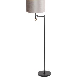 Steinhauer vloerlamp Stang - zwart - metaal - 7190ZW