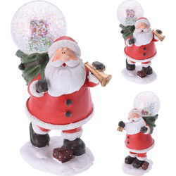 Waterball Santa 13 cm 2ass