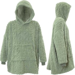 Unique Living - Hoodie Pleun Tea Green -70x57x87cm