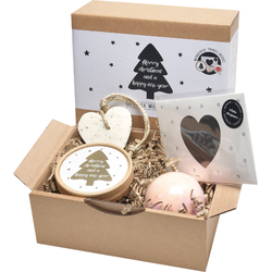 Soap en gifts - Giftbox Merry christmas and a happy new year