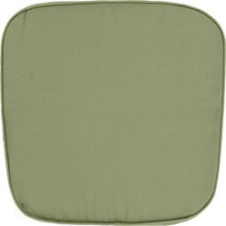 Unique Living - Wickerstoelkussen Fonz outdoor Tea Green -45x46x5cm