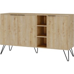 Buffet 3 nissen en 3 deuren L142 cm - Clara