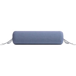 Zo!Home Kussensloop Lino pillowcase Bonnet Blue 25 x 90 cm